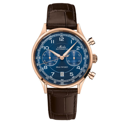 Multifort Patrimony Chronograph 42 mm Blue (Ausstellungsstück)