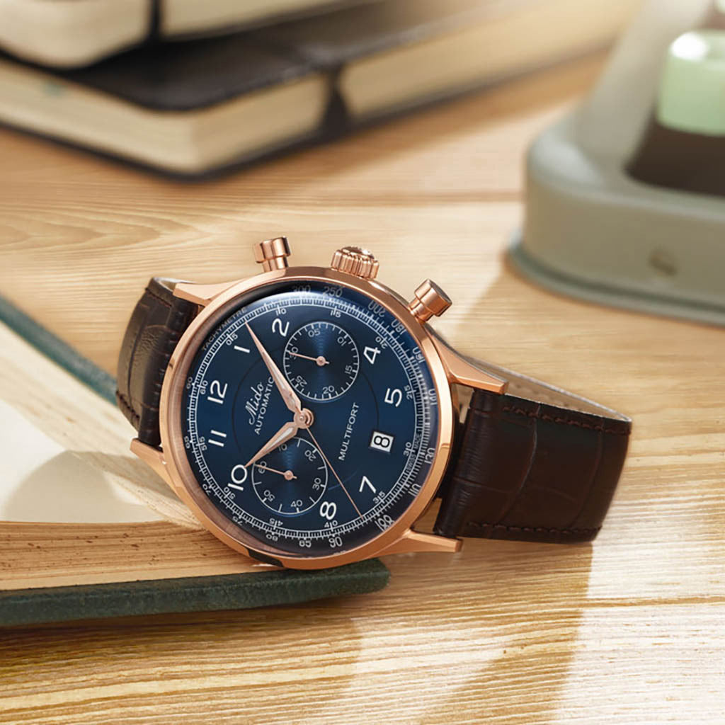 Multifort Patrimony Chronograph 42 mm Blue (Ausstellungsstück)