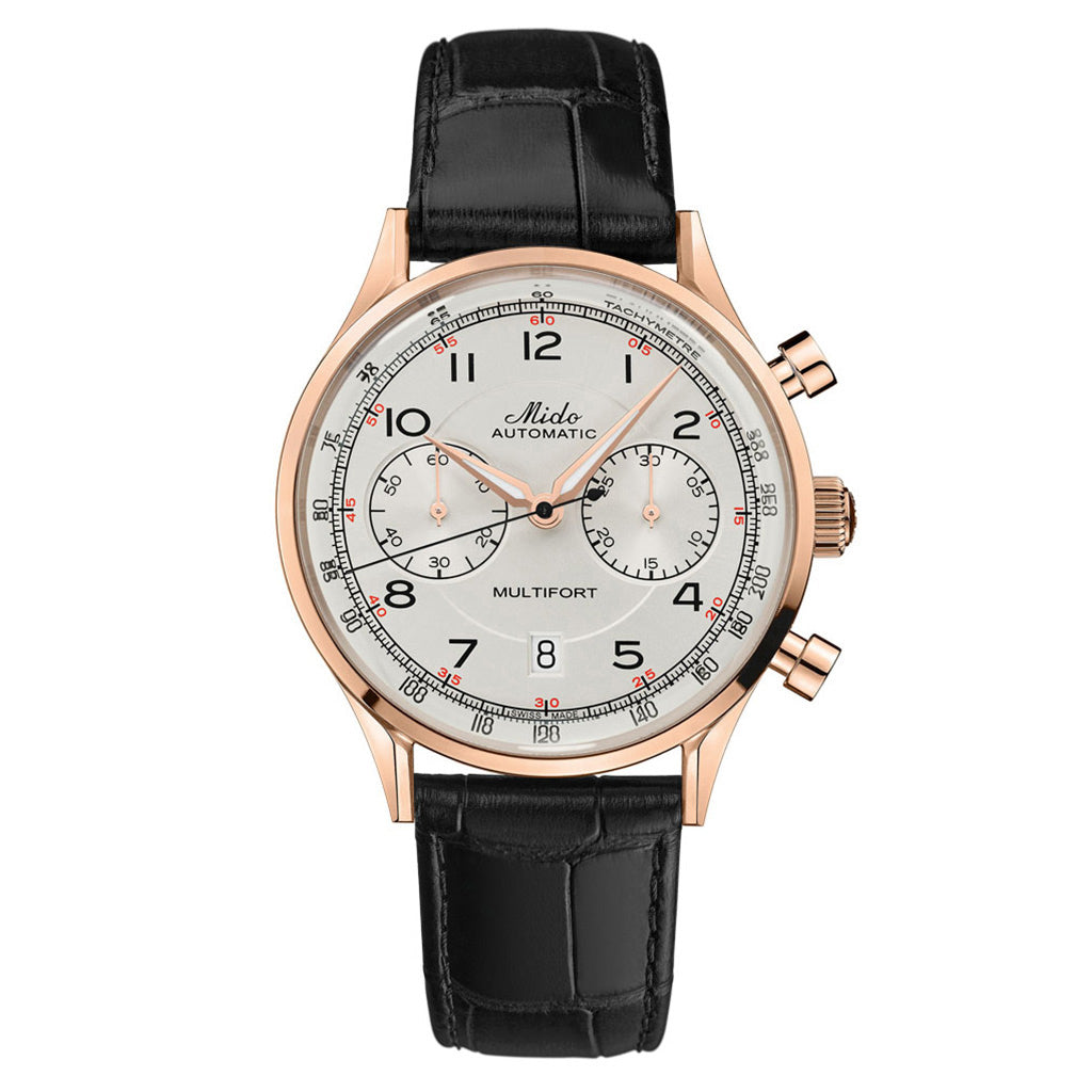 Multifort Patrimony Chronograph 42 mm Ivory (Ausstellungsstück)
