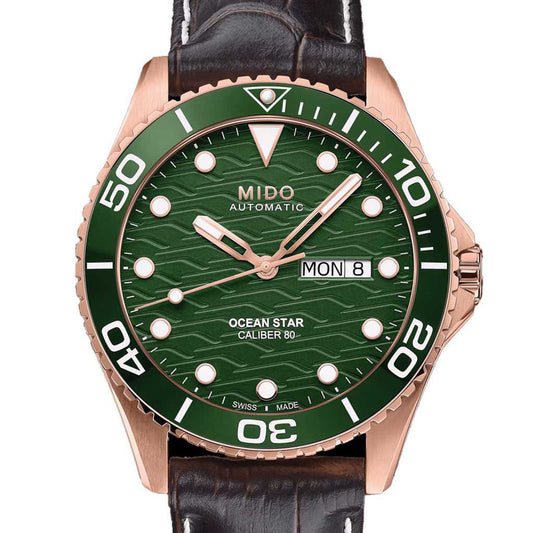 Mido Ocean Star 200 C Rosegold Green M0424303609100