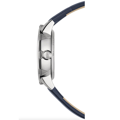 Rainflower 34 mm Blue Mother of Pearl Leather Blue (Ausstellungsstück)