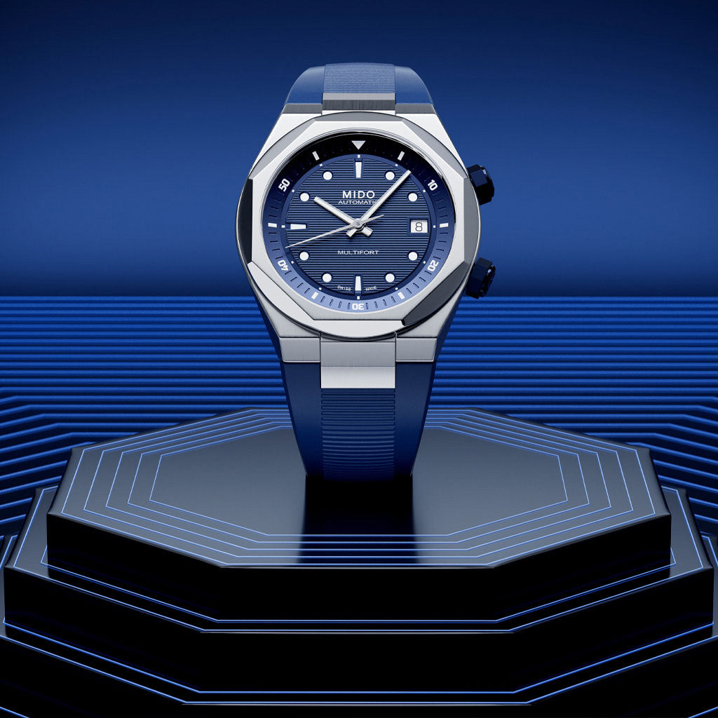 Multifort 8 Two Crowns 40 mm Blue