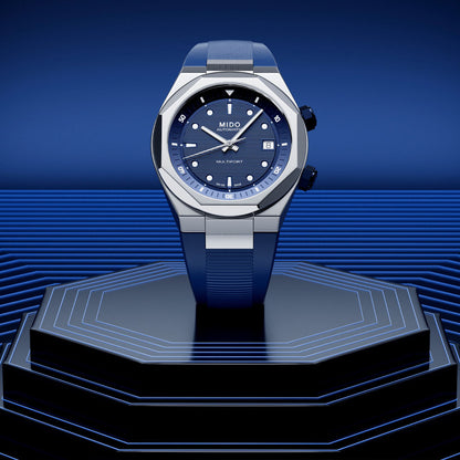 Multifort 8 Two Crowns 40 mm Blue