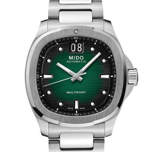 Mido Multifort TV Big Date Green M049.526.11.091.00
