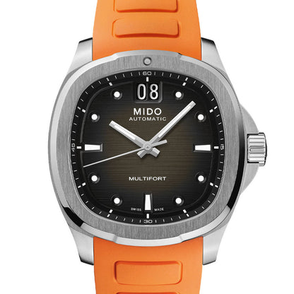 Mido Multifort TV Big Date Grey Rubber M049.526.17.081.00