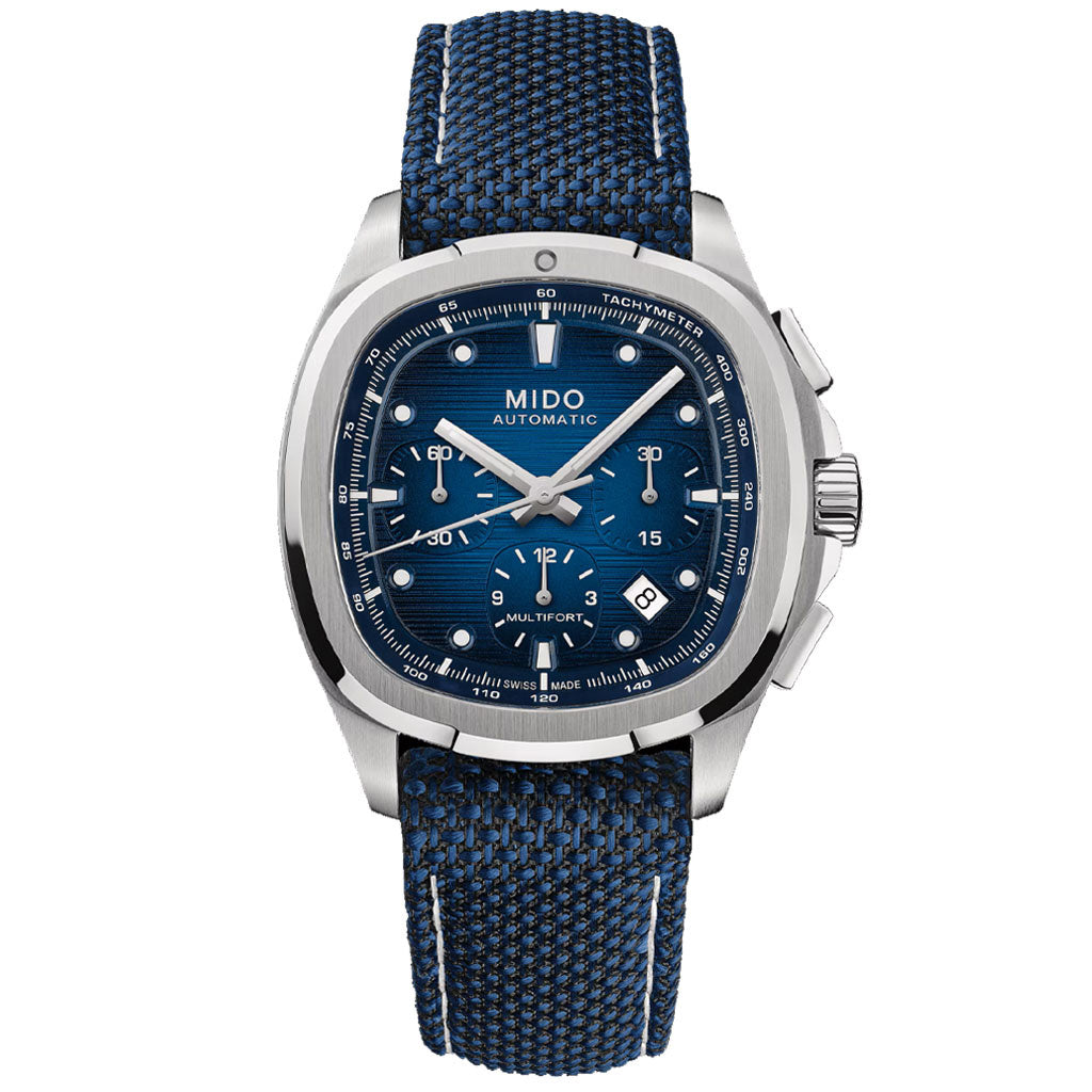 Multifort TV 42 Chronograph Steel Blue