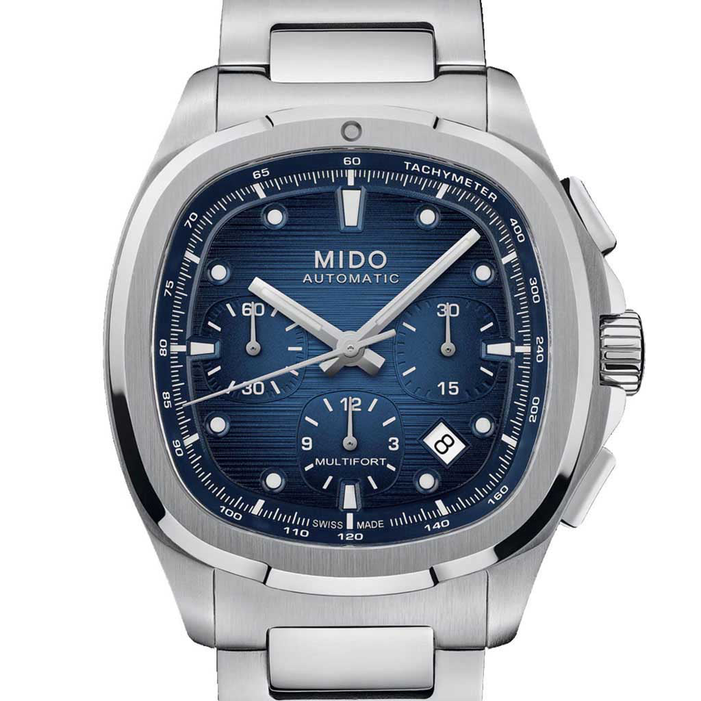 Mido Multifort TV Chonograph Steel Blue M0495271104100