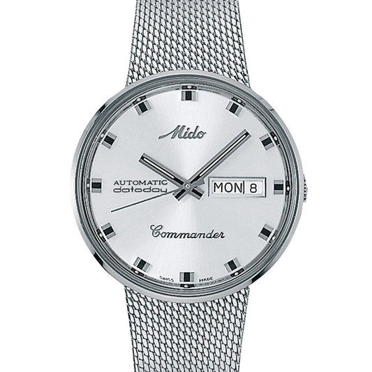 Commander 1959 37 mm Silver