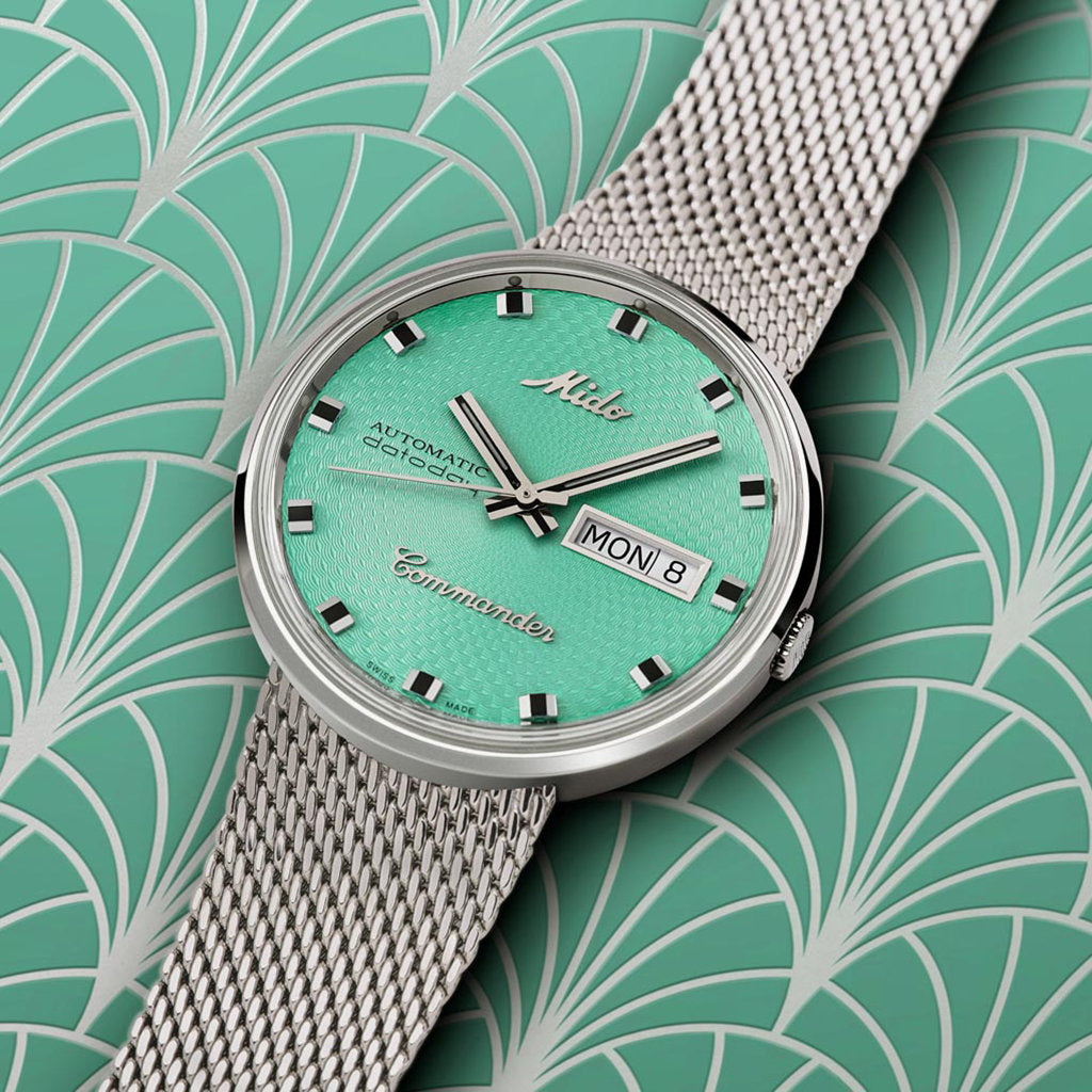 Commander 1959 37 mm Turquoise