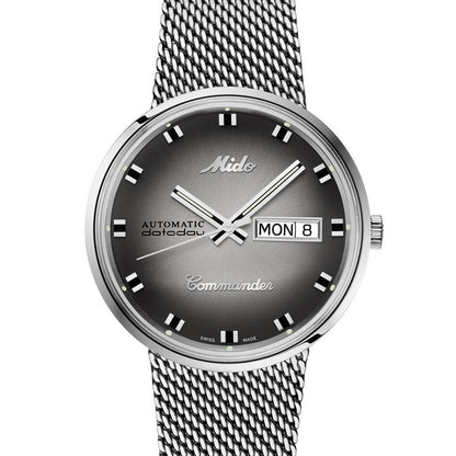 Commander 1959 37 mm Shade Silver