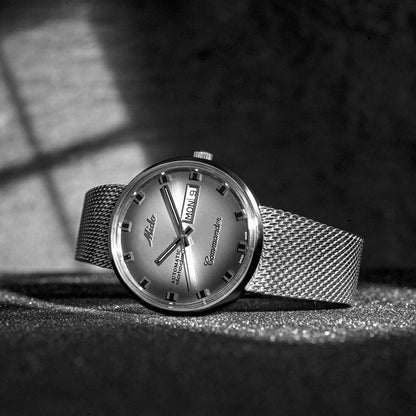 Commander 1959 37 mm Shade Silver
