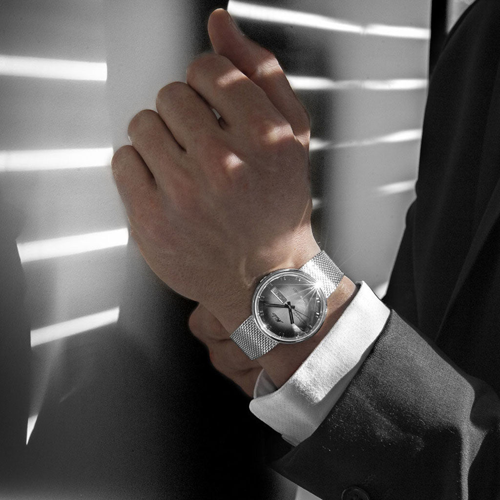 Commander 1959 37 mm Shade Silver