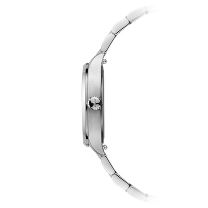 Multifort TV 28 Quarz Silver Green and Diamonds