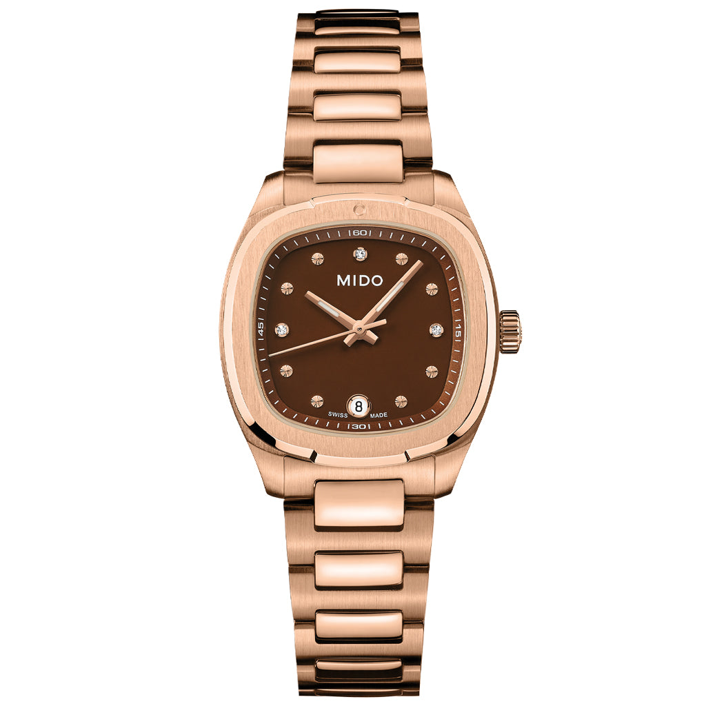 Multifort TV 28 Quarz Roségold and Diamonds