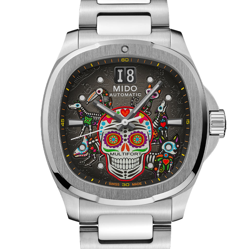 Mido Multifort TV Big Date Alebrijes M049.526.11.081.02