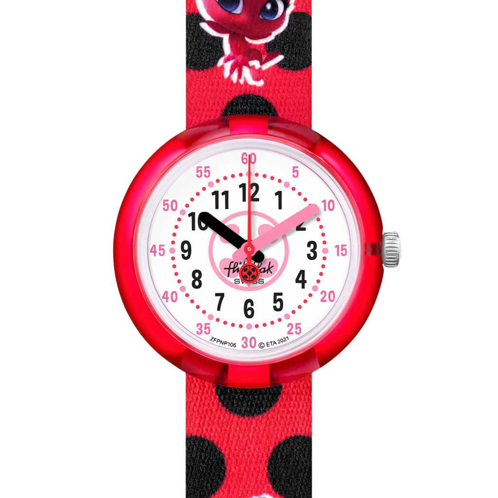Flik Flak Kinderuhr Miraculous Ladybug FPNP106