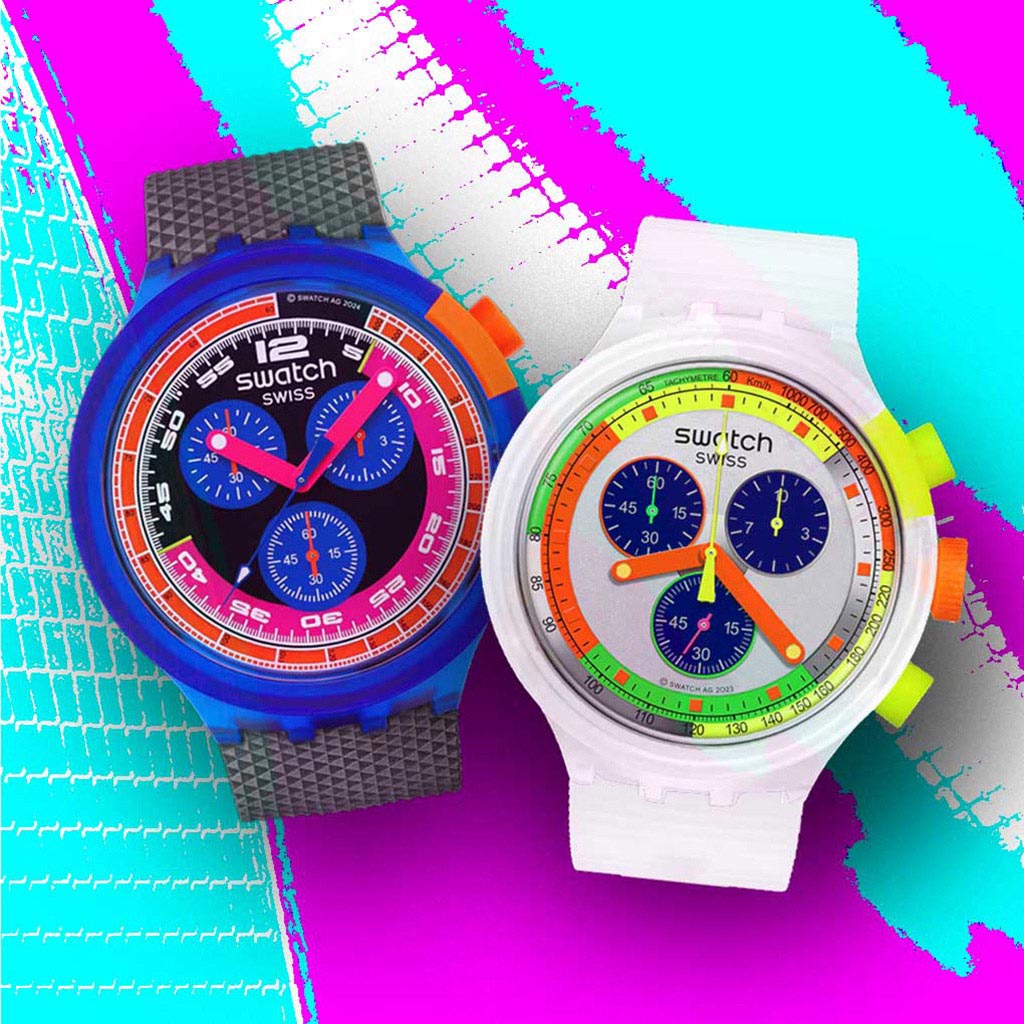 Swatch Big Bold Set THE NEON NIGHT AND DAY SET