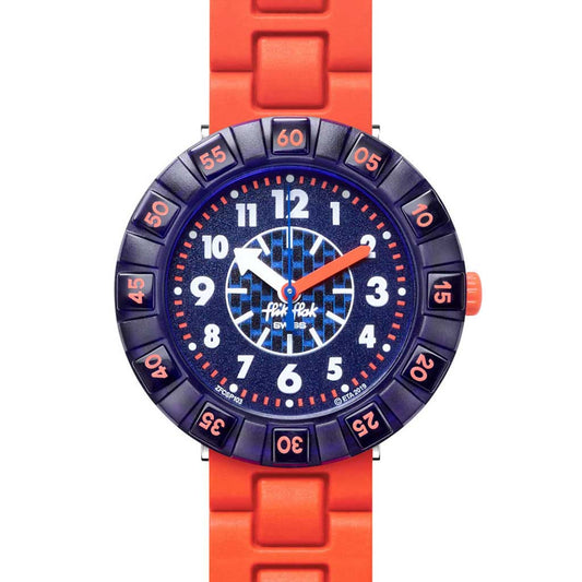 Flik Flak Kinderuhr Orangebrick FCSP103