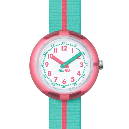Flik Flak Kinderuhr Pink Band FPNP020