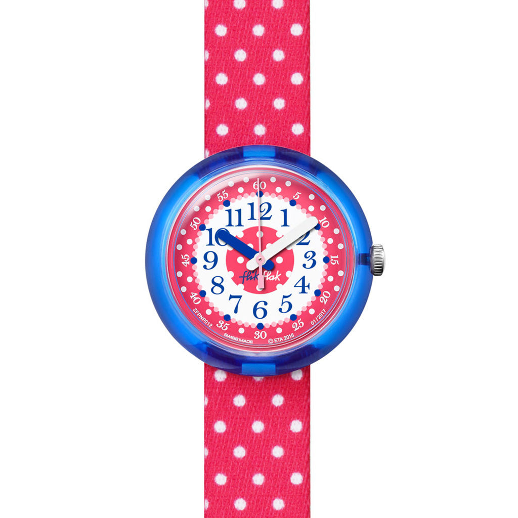 Flik Flak Kinderuhr Pink Crumble FPNP012