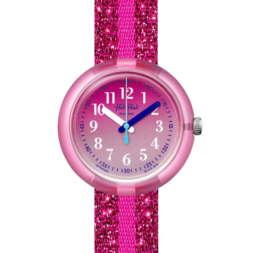 Flik Flak Kinderuhr Pink Sparkle FPNP053