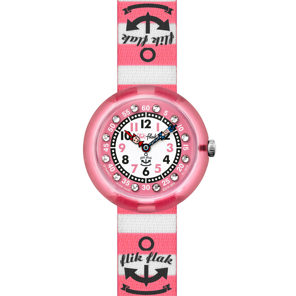 Swatch Flik Flak Special PINK STRIPES FTNP003