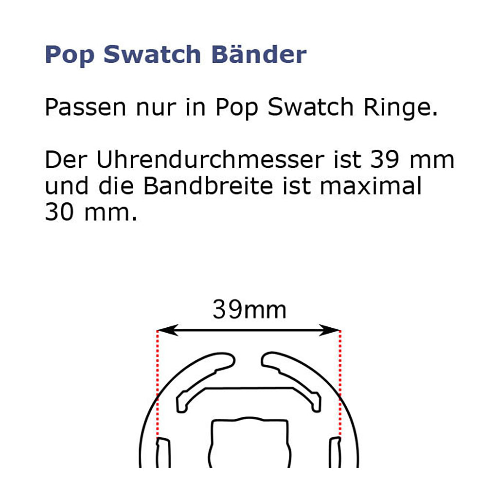 Swatch Ersatzband Shining APWK191