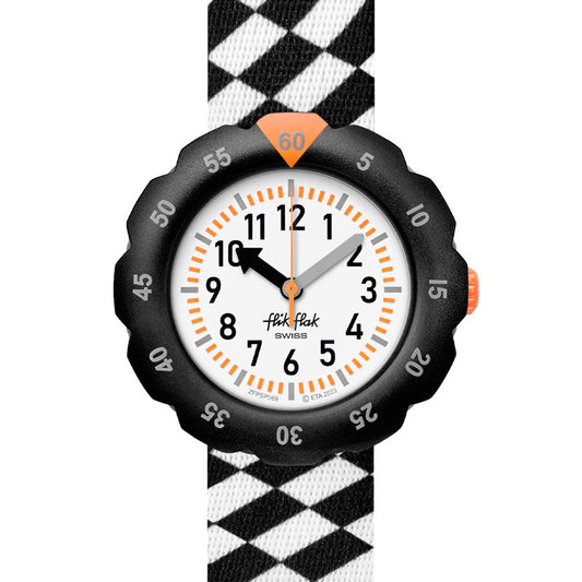 Swatch Flik Flak Kinderuhr RACE FLAG ZFPSP069