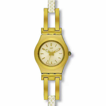 Swatch Irony Lady Rectangularite Doree YSG113P
