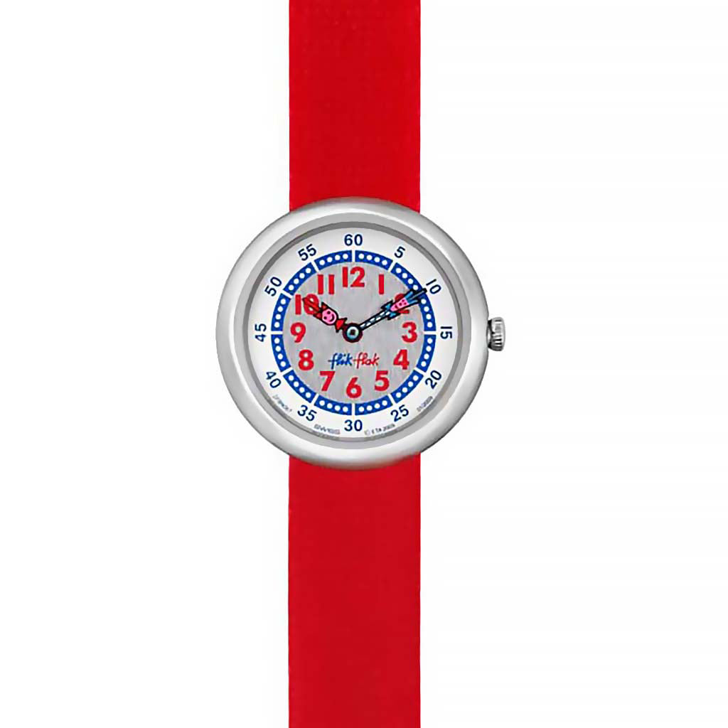 Swatch Flik Flak RED COLOUR ZFBN067