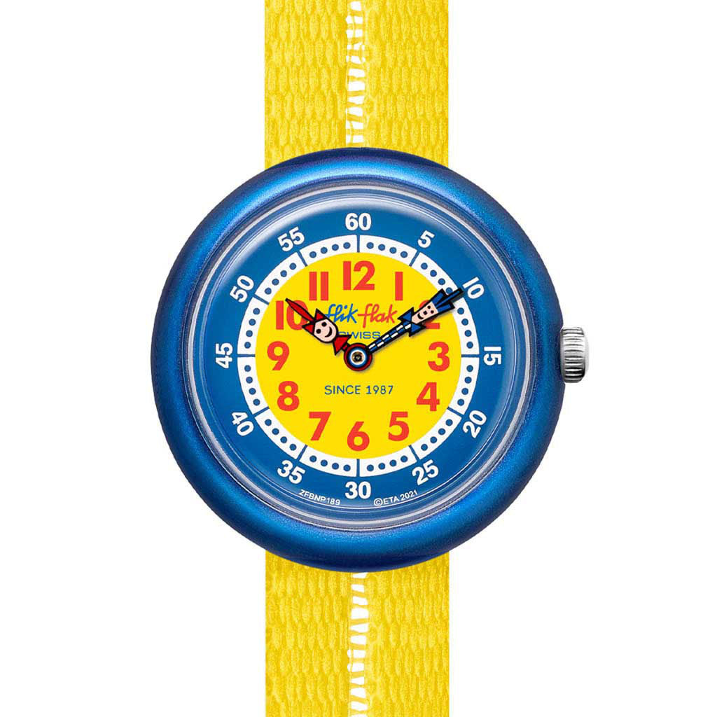 Flik Flak Retro Yellow FBNP189