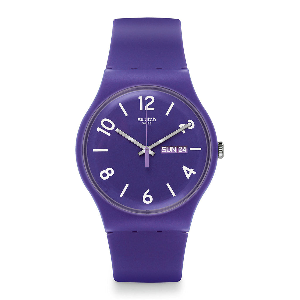 Swatch New Gent Backup Purple SUOV703