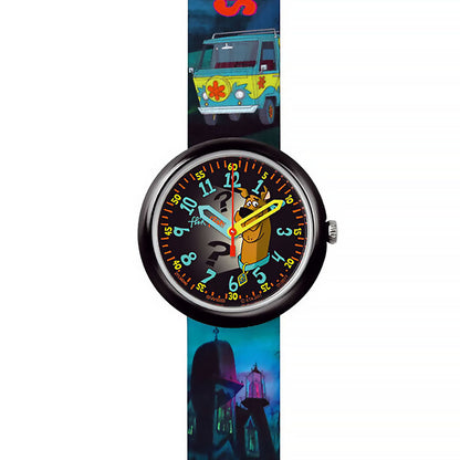 Swatch Flik Flak Special SCOOBY-DOO & MYSTERY MACHINE ZFLN046