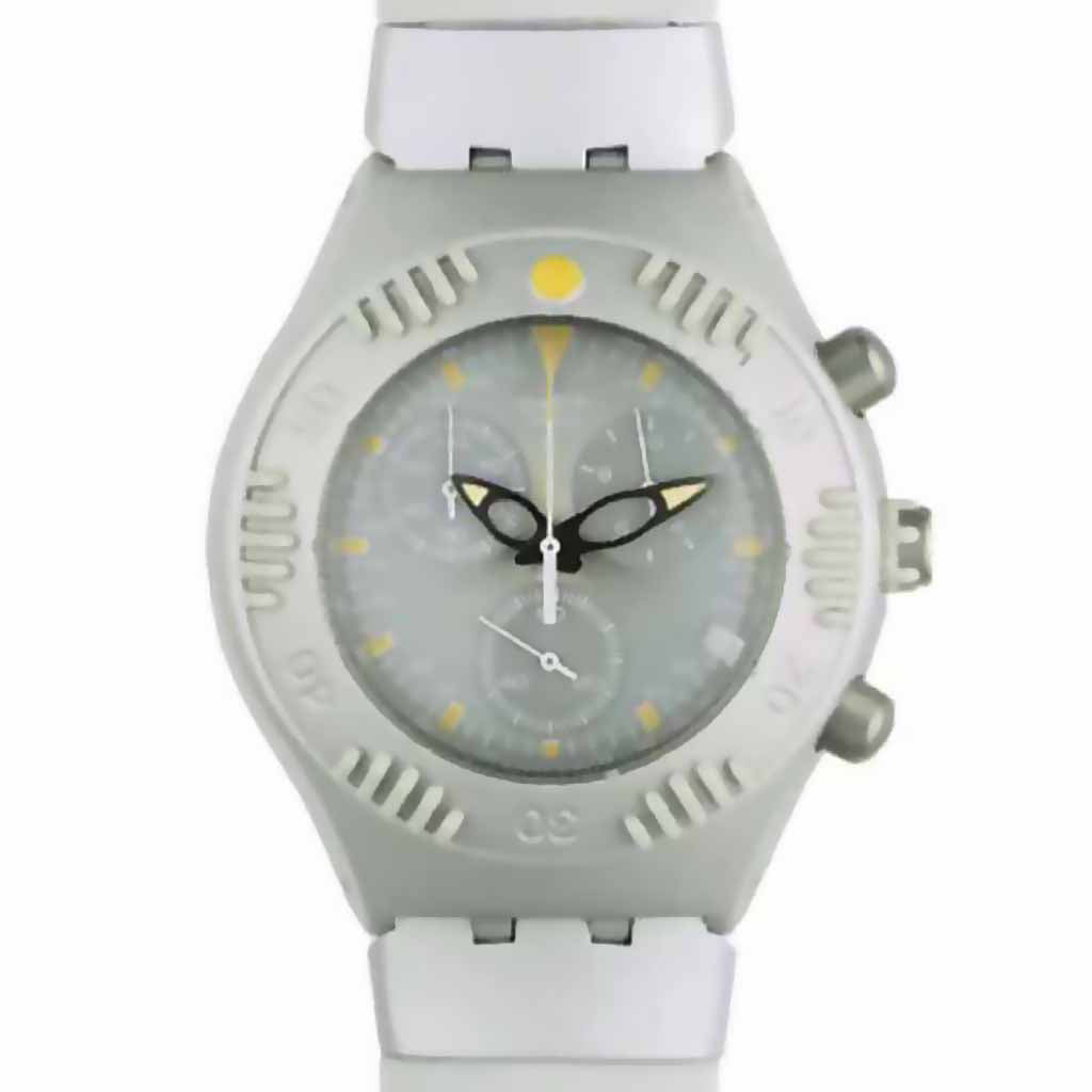 Swatch Irony Scuba 200 Chrono Sea Counter Grey YBS4009P