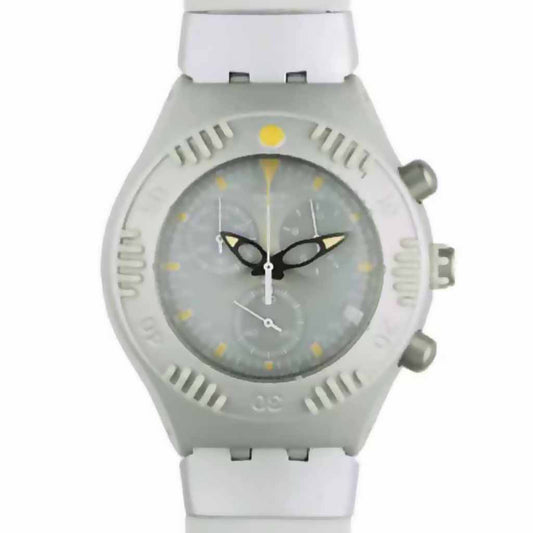 Swatch Irony Scuba 200 Chrono Sea Counter Grey YBS4009P