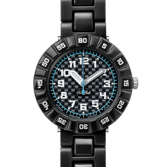 Flik Flak Kinderuhr Seriously Black ZFCSP020