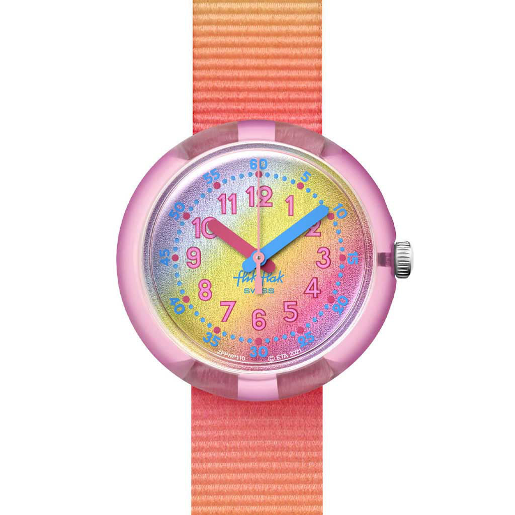 Flik Flak Kinderuhr Shades Of Rainbow ZFPNP110