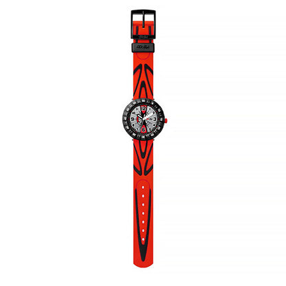 SHAPED BLACK & RED