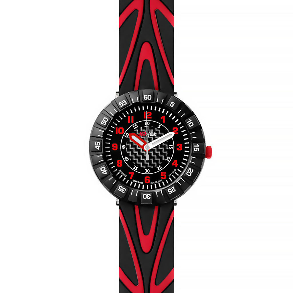 Swatch Flik Flak SHAPED RED ZFCS022