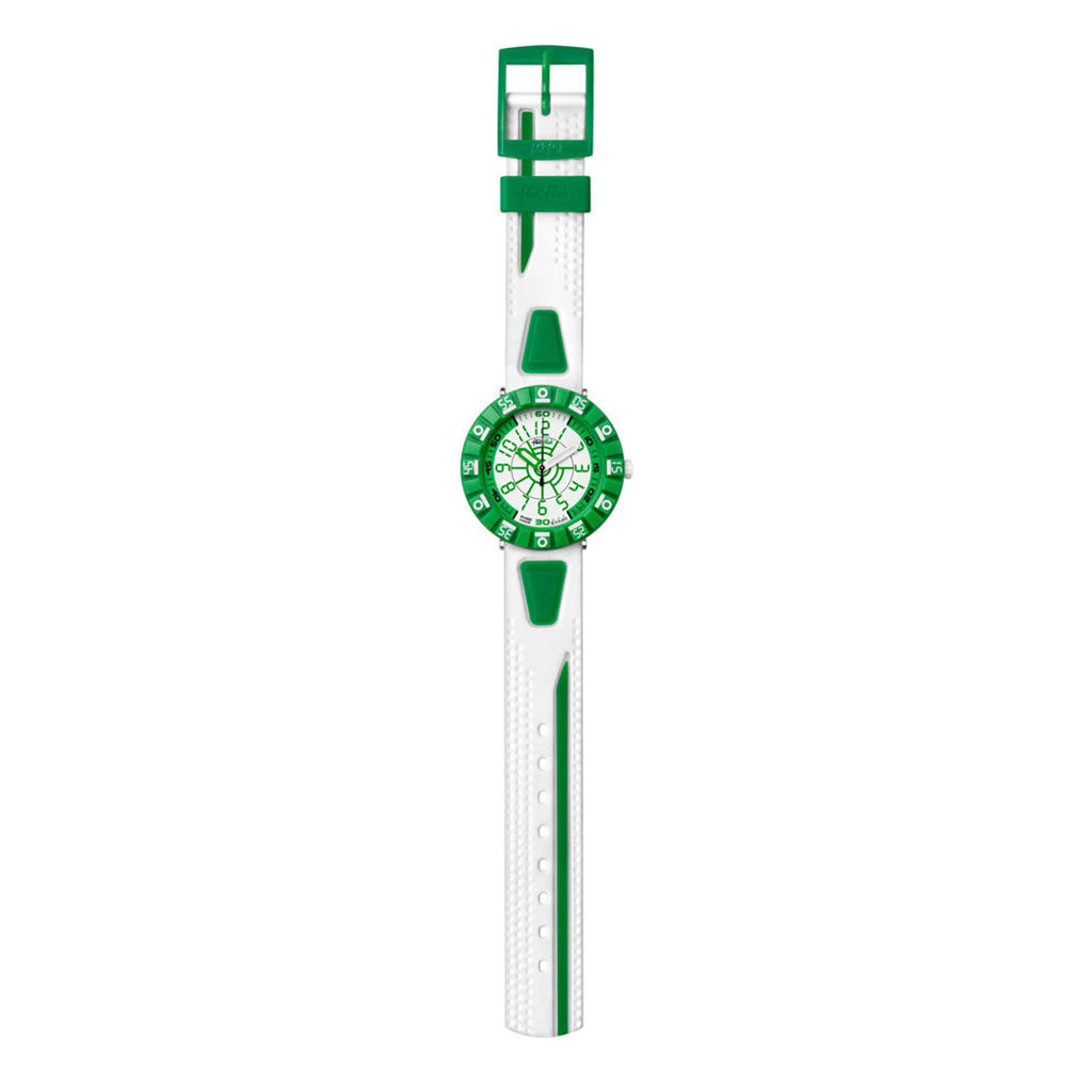 SHAPED WHITE & GREEN