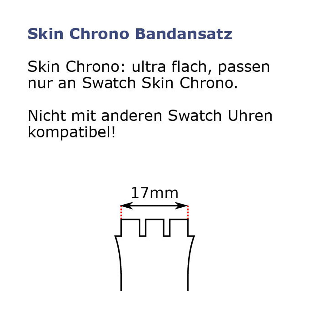 Swatch Ersatzband FOG TIDE ASUYW100
