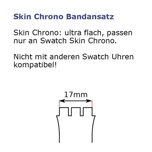 Swatch Ersatzband FOG TIDE ASUYW100