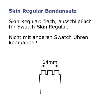 Swatch Ersatzband Skinciel ASVOS100