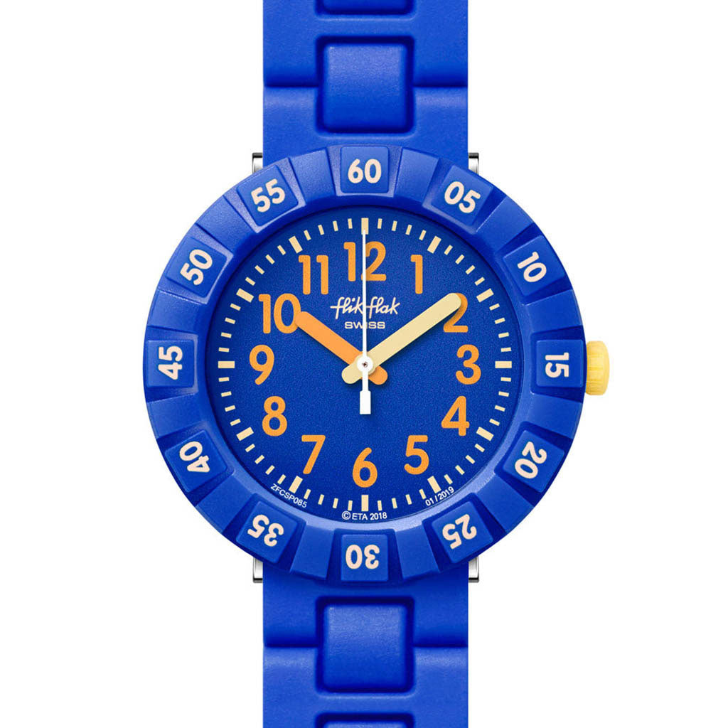 Flik Flak Kinderuhr Solo Blue FCSP085