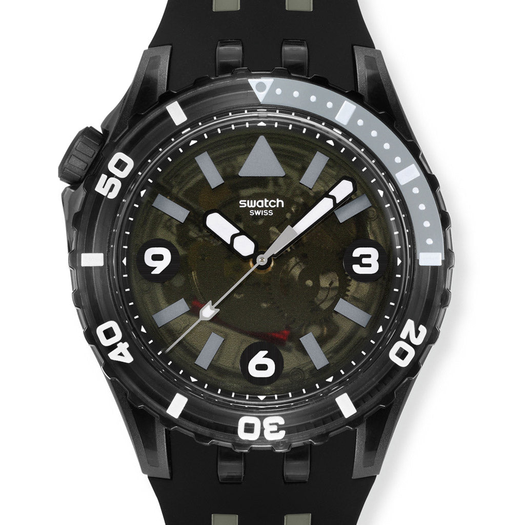 Swatch Scubaqua BLACK SEA NETTLE SSCU09B100