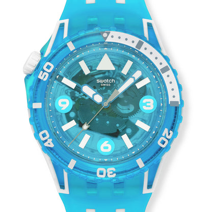 Swatch Scubaqua BLUE FIRE SSCU09S100