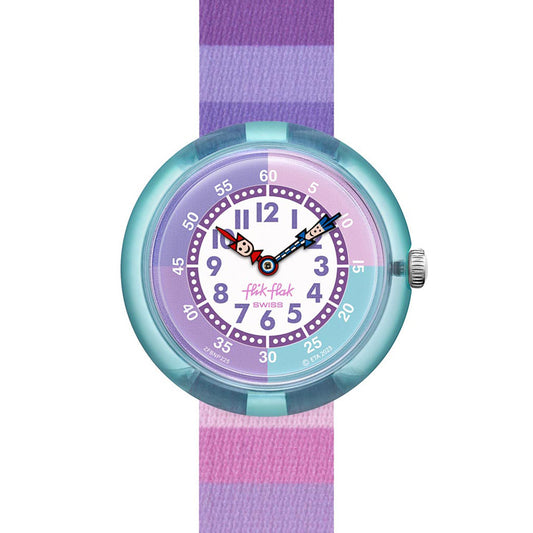 Flik Flak STRIPY PURPLE ZFBNP225