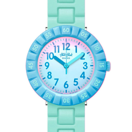 Flik Flak Kinderuhr BLUE SPLASH ZFCSP126