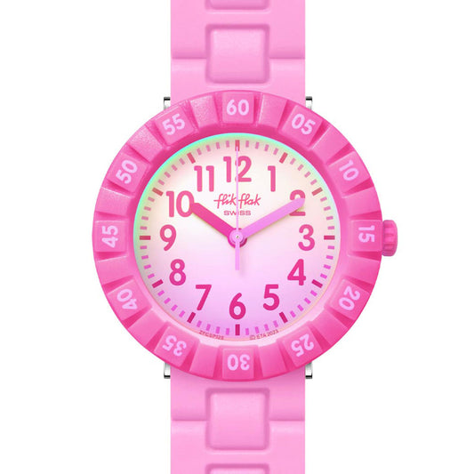 Flik Flak Kinderuhr PINK SPLASH ZFCSP125