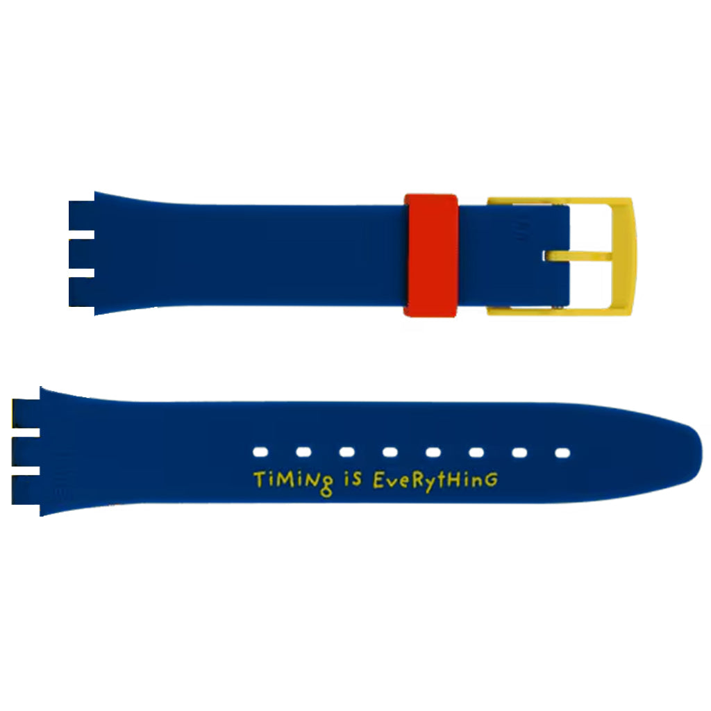 Swatch Gent Ersatzband TIMING IS EVERYTHING ASO28J400 – Ansicht 2
